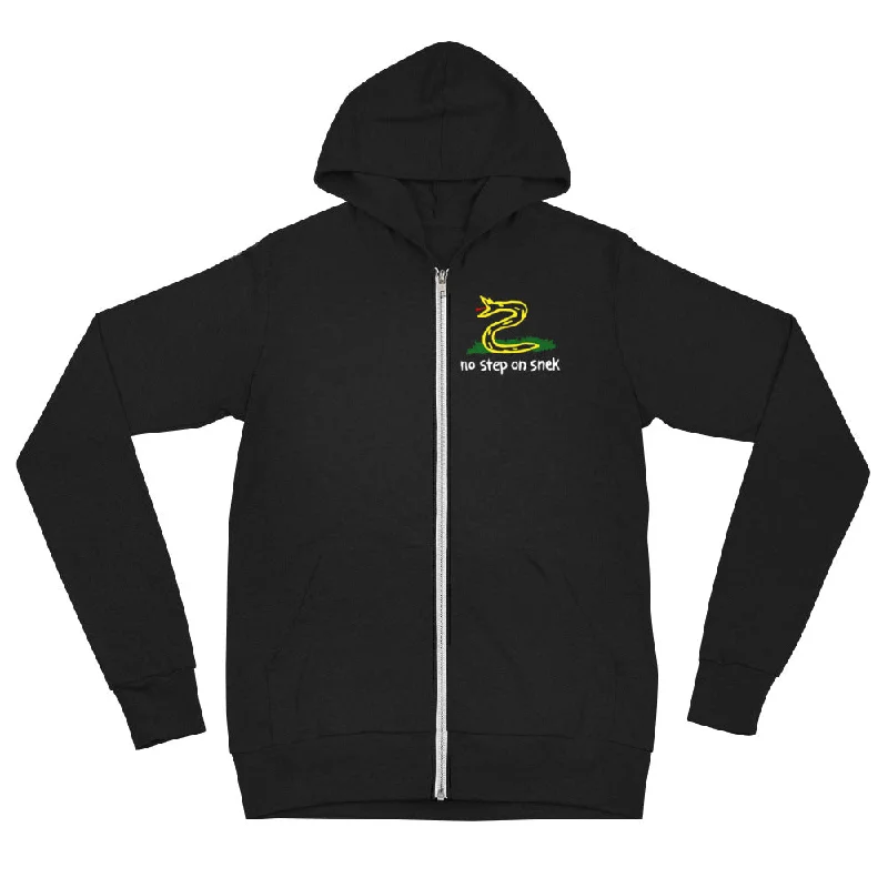 No Step On Snek Triblend Hoodie