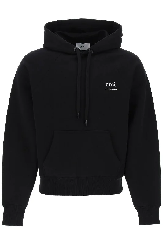 Organic Cotton Hoodie With Hood  - Grey