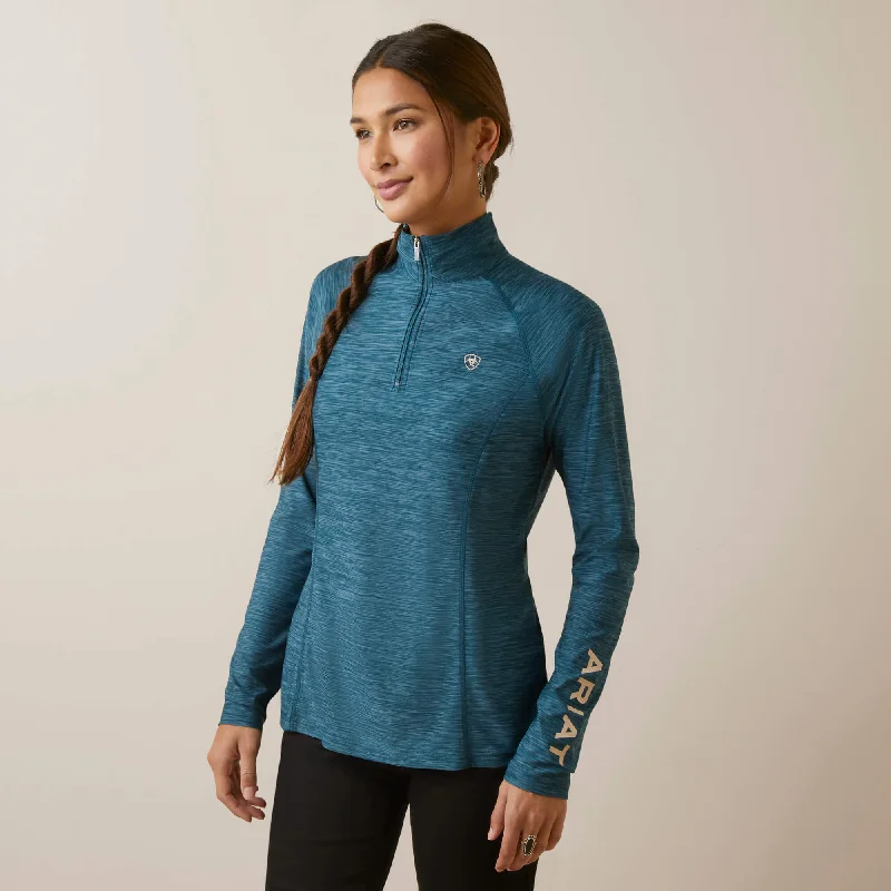 Ariat Women's Reflecting Pond Laguna Quarter Zip Top