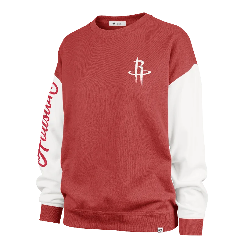 Women's Houston Rockets '47 Rise Andie Crew Sweatshirt