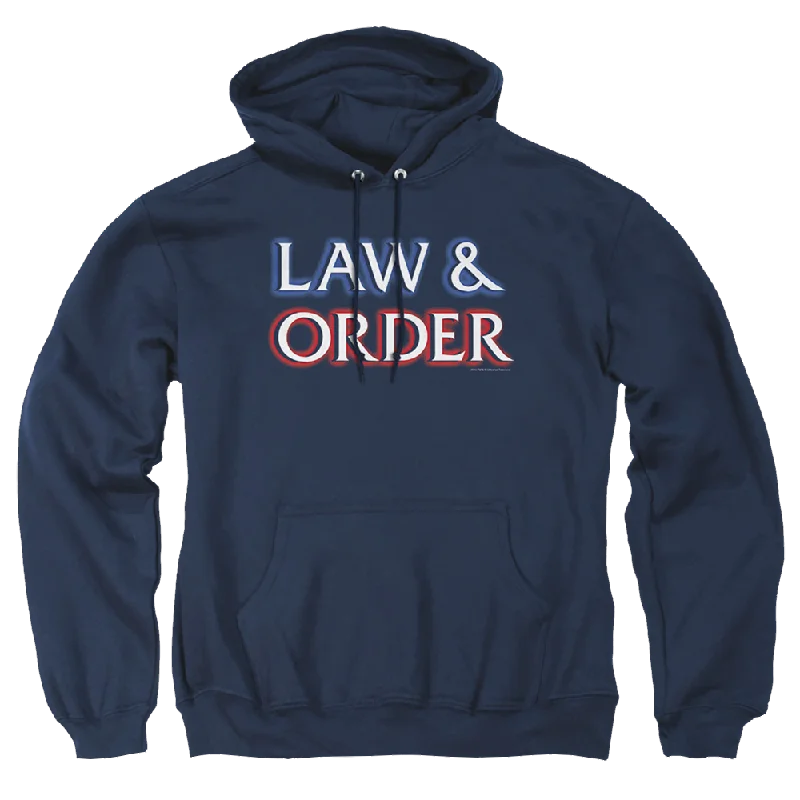 Law and Order Logo Pullover Hoodie