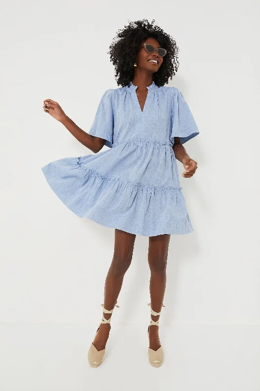 Chambray Crawford Dress