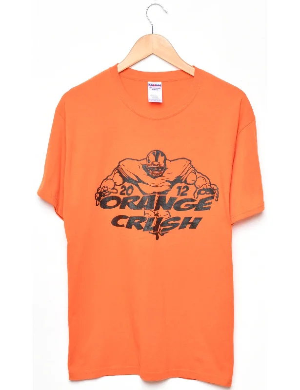 Orange Crush Printed T-shirt - L