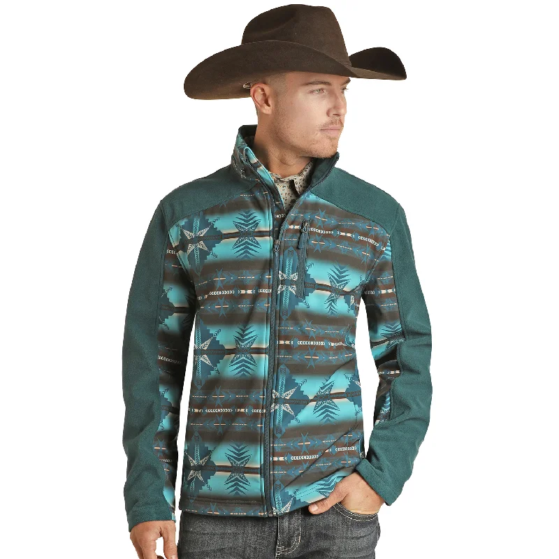 Powder River Outfitters Men's Printed Aztec Peacock Jacket PRMO92RZY6-84