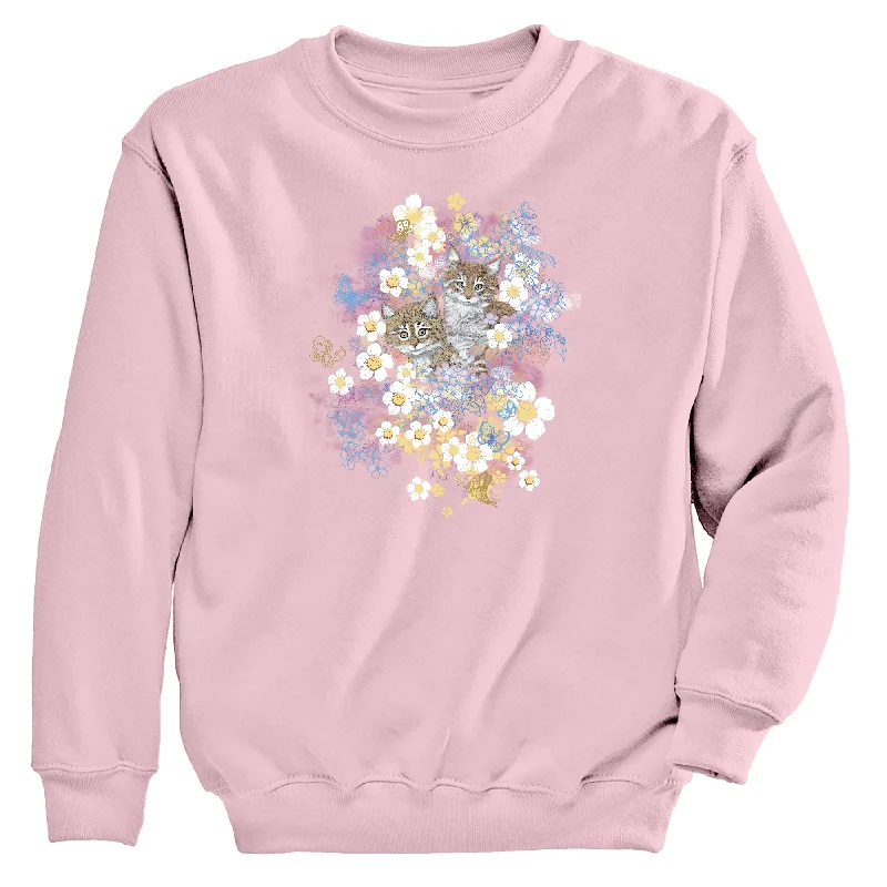 Garden Kitties Women's Crewneck