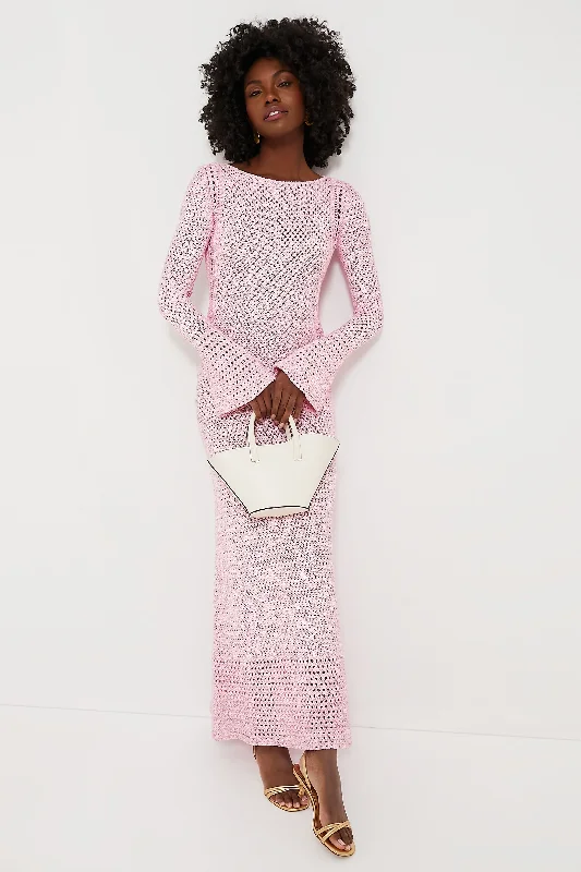 Una Crochet Maxi Dress