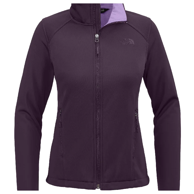 B2505W  Ladies Chest Logo Ridgewall Soft Shell Jacket