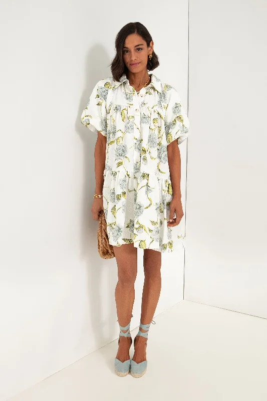 Sage Blue Jayla Shirt Dress