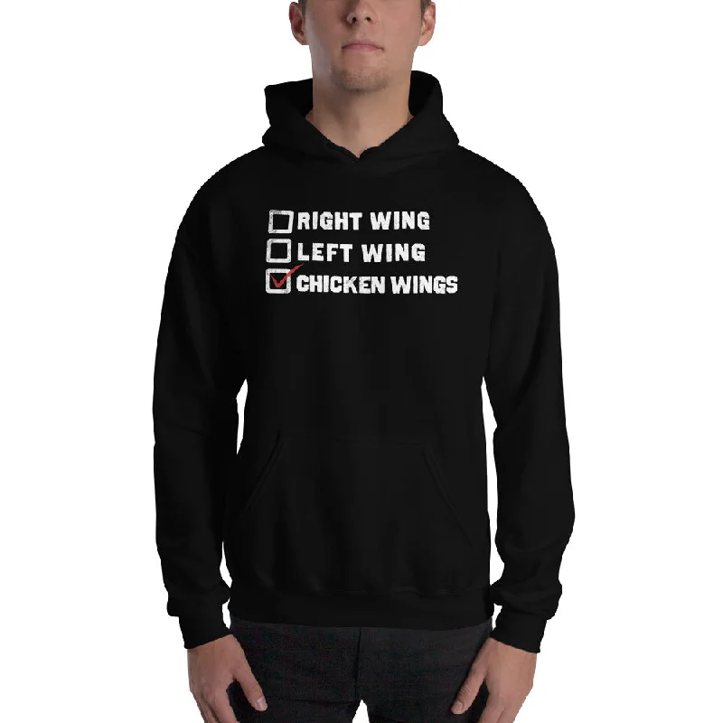 Choose Chicken Wings Hooded Sweatshirt