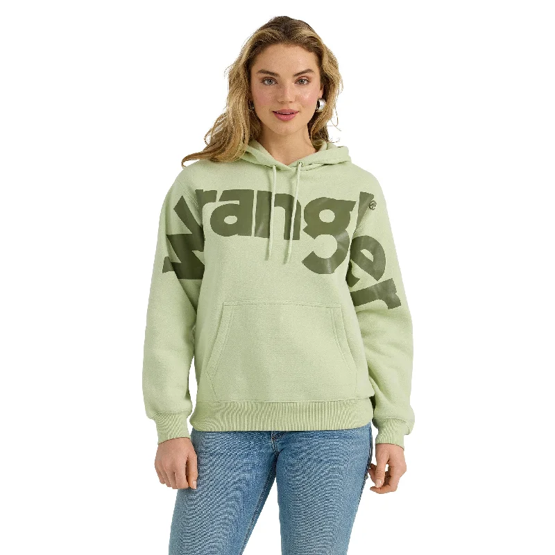 Wrangler Women's Mint Green Hoodie