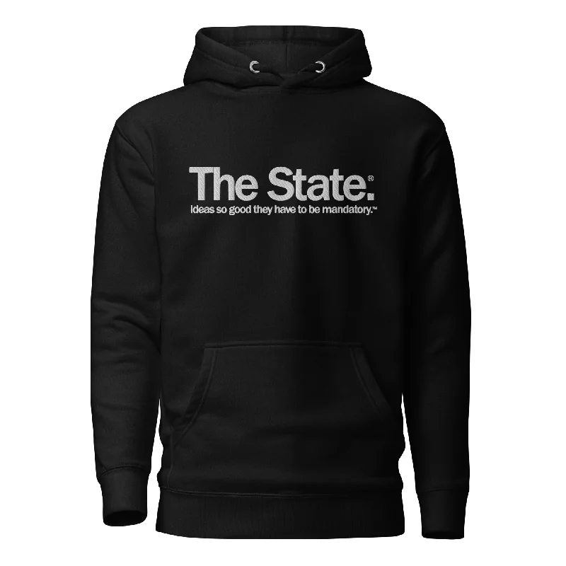 Mandatory Ideas Embroidered Unisex Hoodie