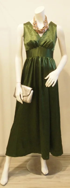 Emerald Sparkle Vintage Dress