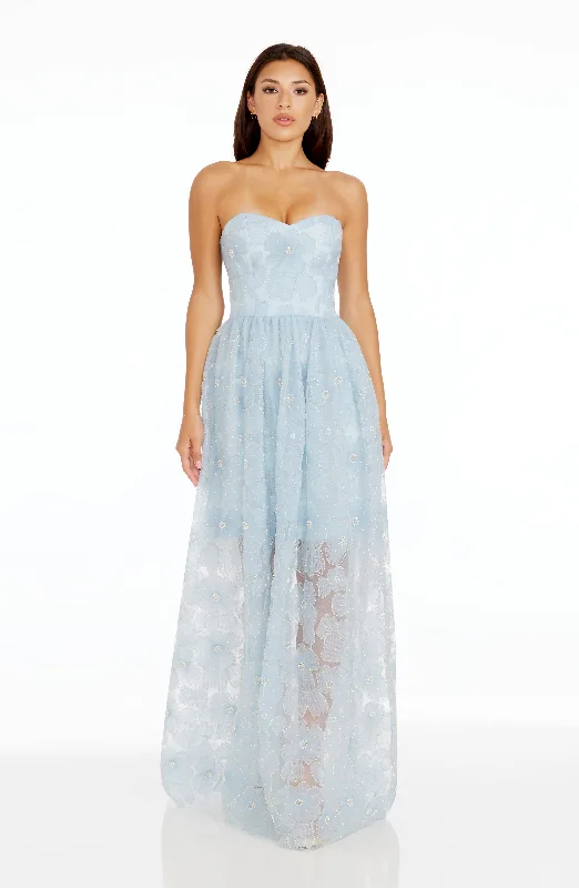 Audrina Sheer Gown