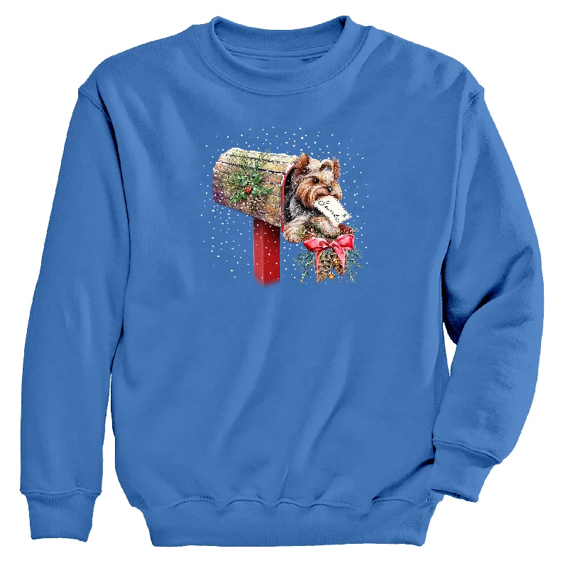 Yorkie Mailbox Women's Sweatshirt