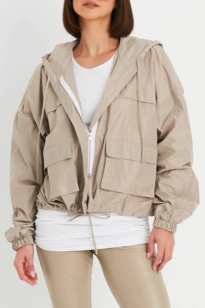 Cargo Drawstring Jacket