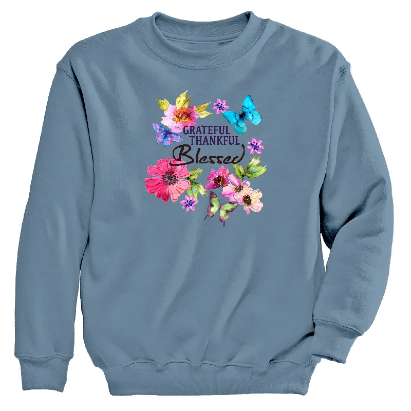 Grateful Women's Crew Neck Sweatshirt