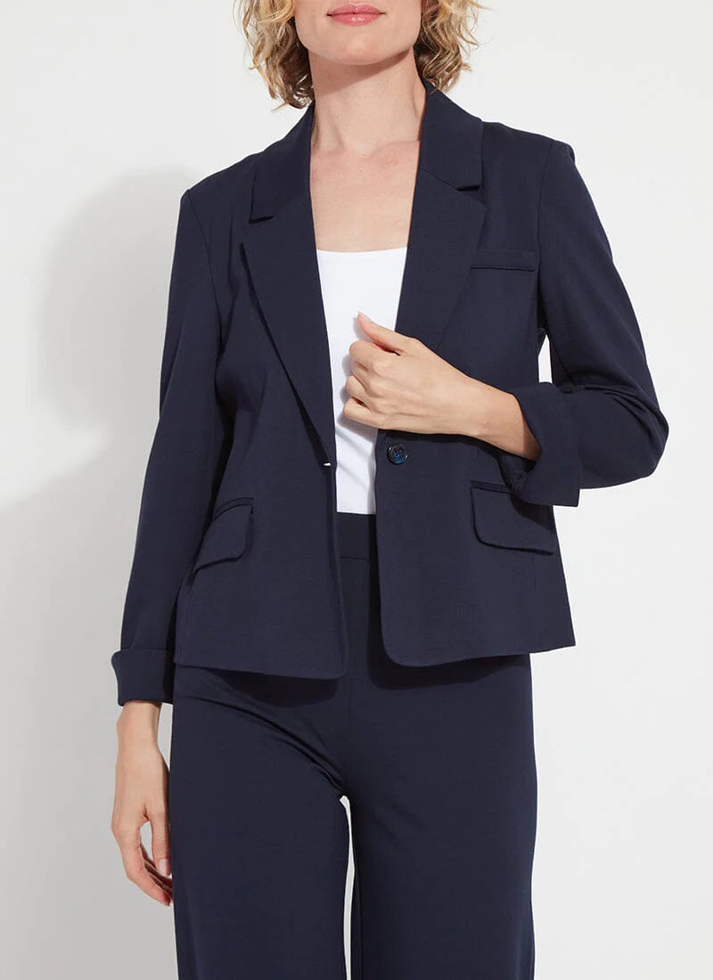 Raya Blazer in Navy