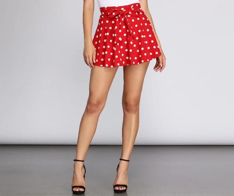 Miss Mouse Polka Dot Skort