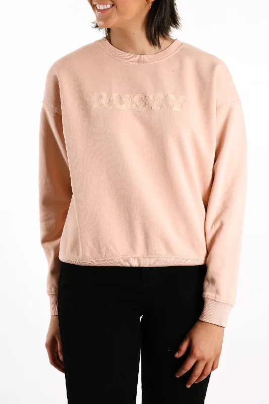 Sublime Crew Neck Fleece Rose Cloud