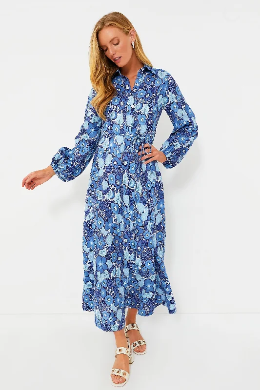 La Mira Floral Los Cinco Maxi Dress