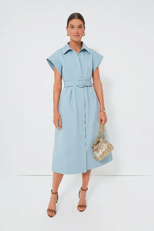 Slate Blue Chloe Dress