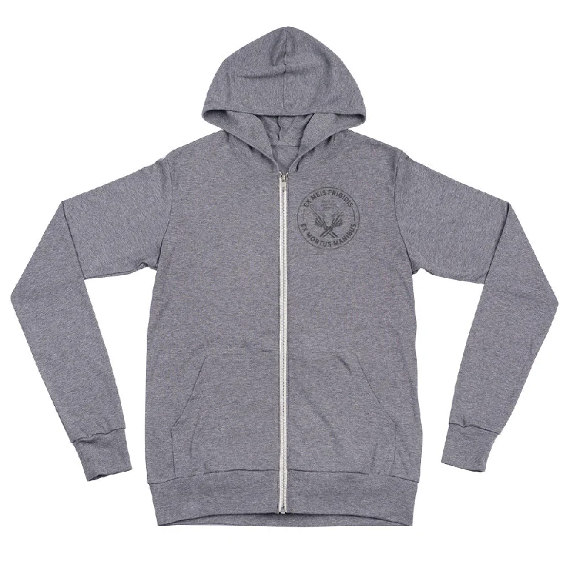 Cold Dead Hands Tri-Blend Zip Hoodies