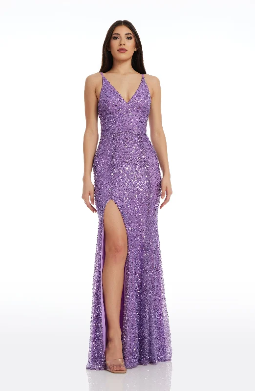 Iris Beaded Gown