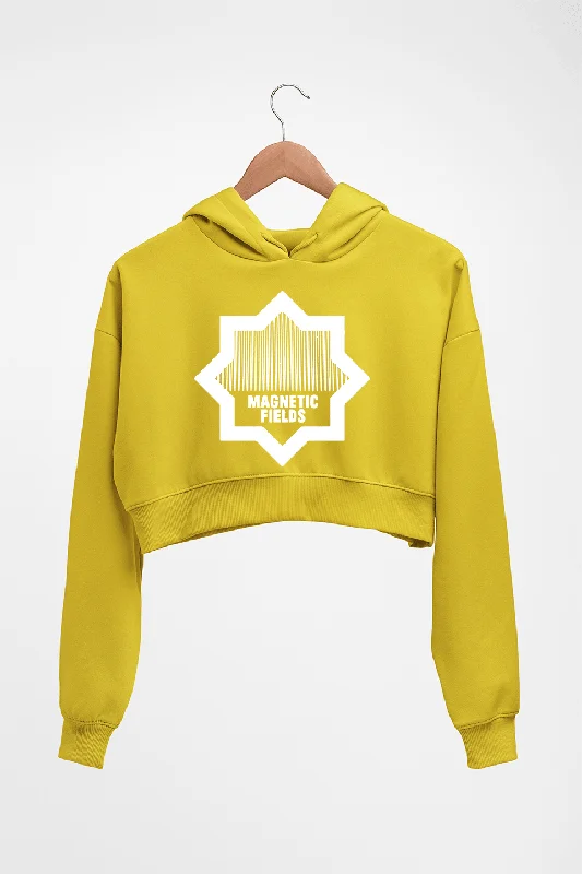 Magnetic fields Crop HOODIE FOR WOMEN